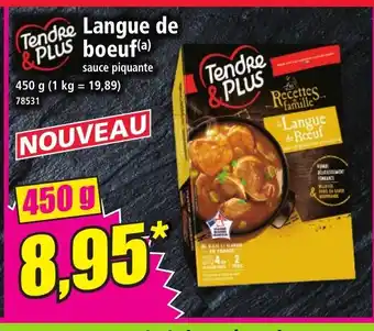 Norma Langue de boeuf offre