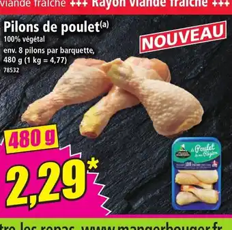 Norma Pilons de poulet offre