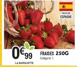 marché frais Géant Fraises offre