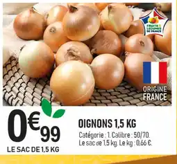 marché frais Géant Oignons offre