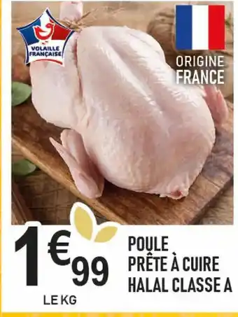 marché frais Géant Poule prête à cuire offre