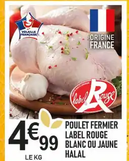 marché frais Géant Poulet fermier label rouge offre