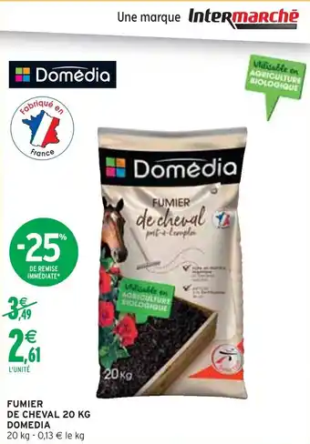 Intermarché DOMEDIA Fumier de cheval offre