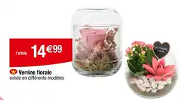 Carrefour Verrine florale offre