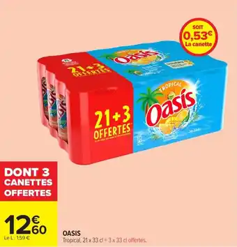 Carrefour OASIS offre