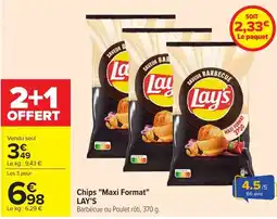 Carrefour LAY'S Chips "Maxi Format" offre