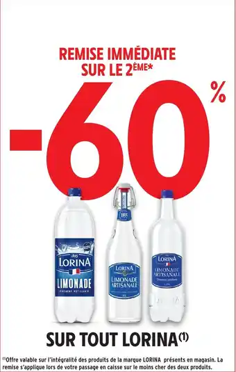 Intermarché Hyper Sur tout lorina offre