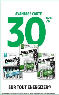 Intermarché Hyper Sur tout energizer offre