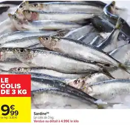 Carrefour Sardine offre