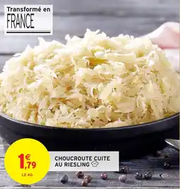 Intermarché Hyper Choucroute cuite au riesling offre