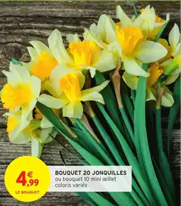 Intermarché Hyper Bouquet 20 jonquilles offre