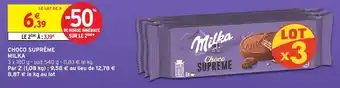 Intermarché Hyper Choco suprême milka offre