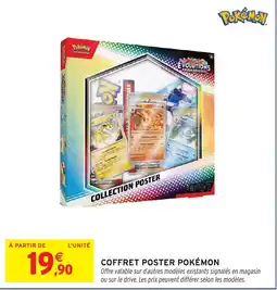 Intermarché Hyper Coffret poster pokémon offre