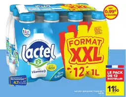 Carrefour Lactel format xxl offre