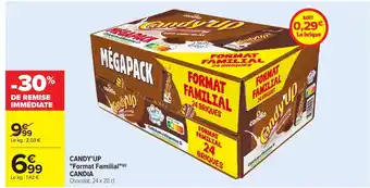 Carrefour Candy'up format familial candia offre