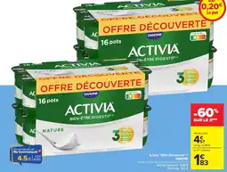 Carrefour Activia offre decouverte danone offre