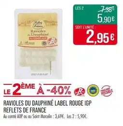 Match Reflets de France Ravioles du Dauphiné Label Rouge IGP offre