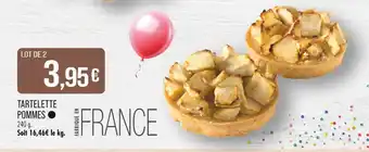 Match Tartelette Pommes offre