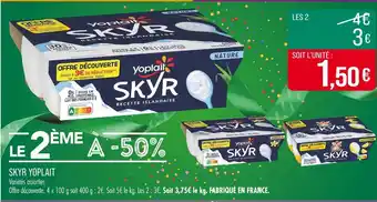 Match Yoplait Skyr offre