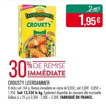 Match LEERDAMMER Crousty offre