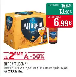 Match AFFLIGEM Bière offre