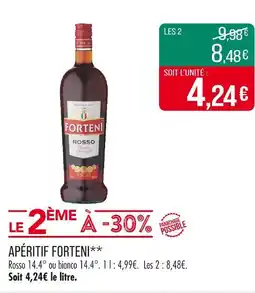 Match FORTENI Apéritif offre