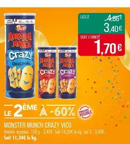 Match VICO Monster munch crazy offre