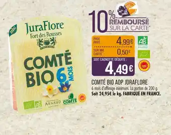 Match JURAFLORE Comté bio aop offre