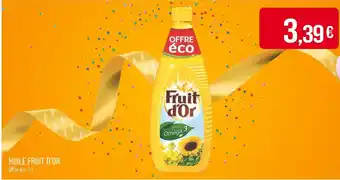 Match Fruit d'Or Huile offre