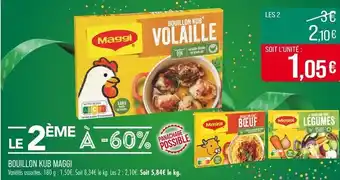 Match MAGGI Bouillon kub volaille offre