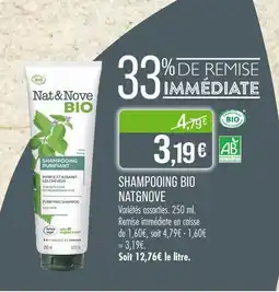 Match Nat&Nove Shampooing bio offre