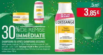 Match DESSANGE Nutri extrême shampooing anti-dessèchement offre