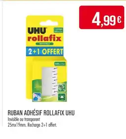 Match UHU Ruban Adhésif offre