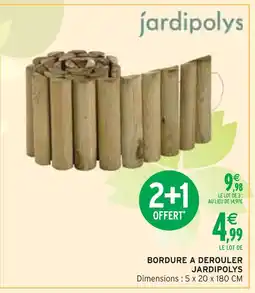 Intermarché JARDIPOLYS Bordure a derouleur offre