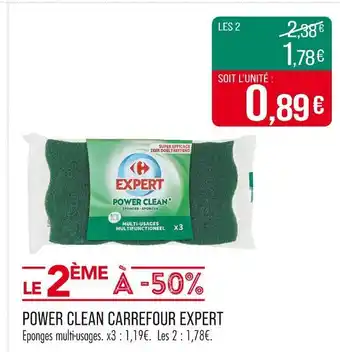 Match CARREFOUR EXPERT Power clean offre