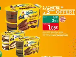 Match La Laitière Feuilleté de Mousse offre