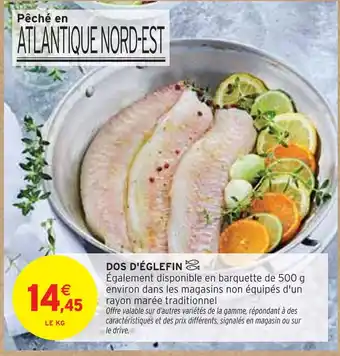 Intermarché Dos d'églefin offre