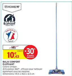 Intermarché ELEPHANT Balai confort offre