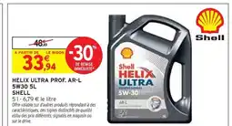 Intermarché SHELL Helix ultra prof. Ar-l 5w30 offre