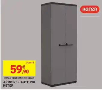 Intermarché KETER Armoire haute piu offre