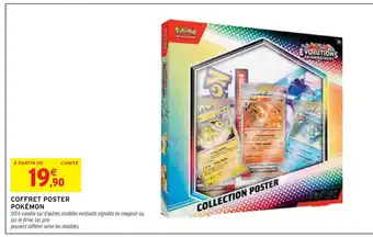 Intermarché POKÉMON Coffret poster offre