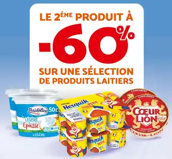 Netto Le 2ème produit à -60% sur une sélection de produits laitiers offre