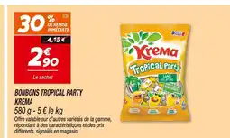 Netto Krema Bonbons Tropical Party offre