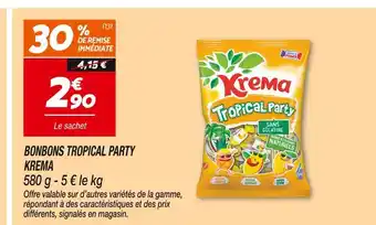 Netto Krema Bonbons Tropical Party offre