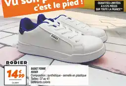 Netto Rodier Basket Femme offre