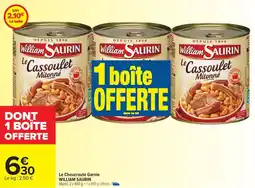 Carrefour Market Le Choucroute Garnie WILLIAM SAURIN offre