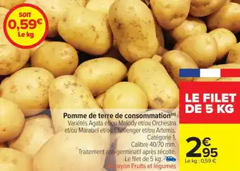 Carrefour Market Pomme de terre de consommation offre