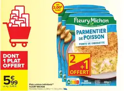 Carrefour Market Plats cuisinés individuels FLEURY MICHON offre