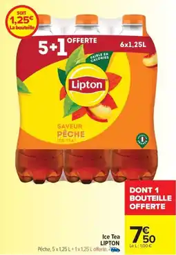 Carrefour Market Ice Tea LIPTON offre