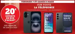 Hyper U Sur toute la téléphonie offre